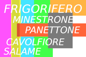 Immagine con cinque parole per la verifica antispam